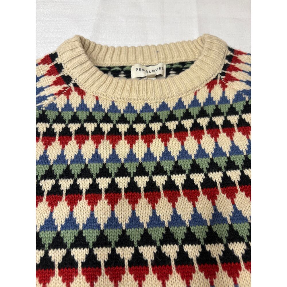Anthropologie Pepaloves Taylor Oversized Print Sweater Size XS Excellent Cond - Picture 5 of 8